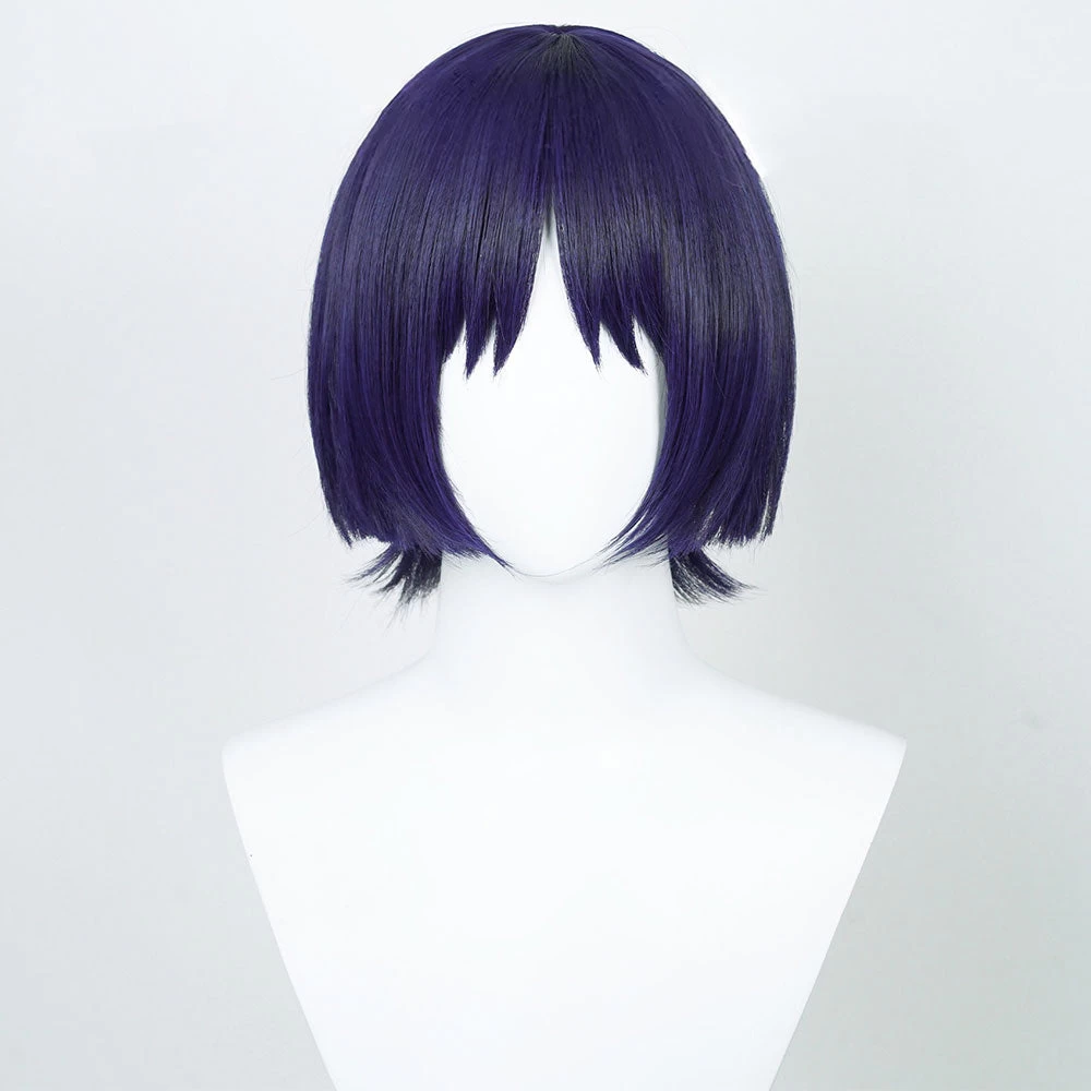 Genshin Impact Scaramouche The Wanderer Purple Cosplay Wig 4 Genshin Impact Scaramouche The Wanderer Purple Cosplay Wig - Image 2