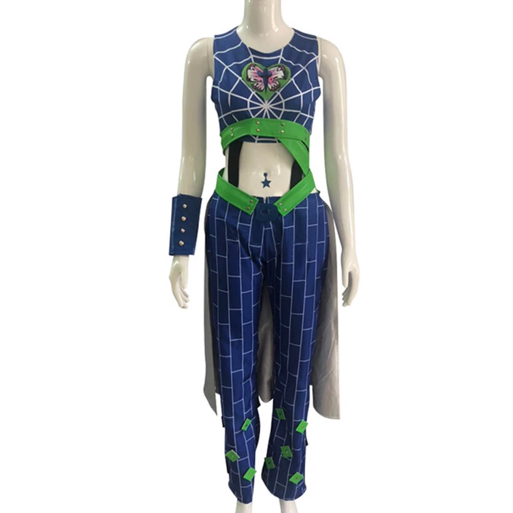 JoJo's Bizarre Adventure Stone Ocean Jolyne Cujoh Cosplay Costume - C Edition 4 JoJo's Bizarre Adventure Stone Ocean Jolyne Cujoh Cosplay Costume - C Edition - Image 2