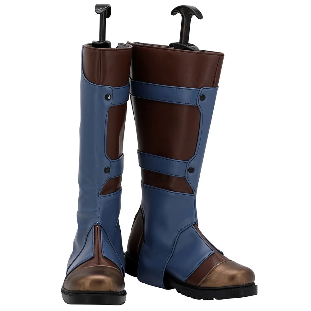 Valorant Cypher Grey Shoes Cosplay Boots 5 Valorant Cypher Grey Shoes Cosplay Boots - Image 3