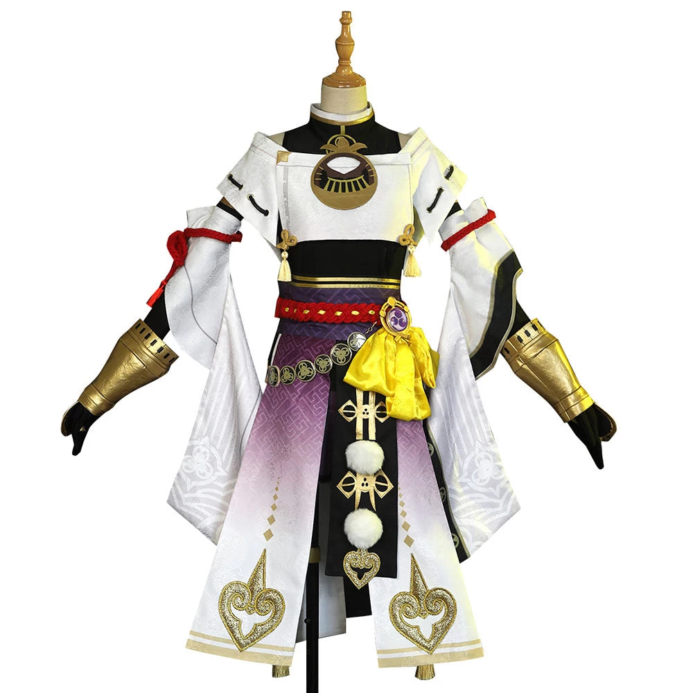 Genshin Impact Kujou Sara Cosplay Costume 4 Genshin Impact Kujou Sara Cosplay Costume - Image 2