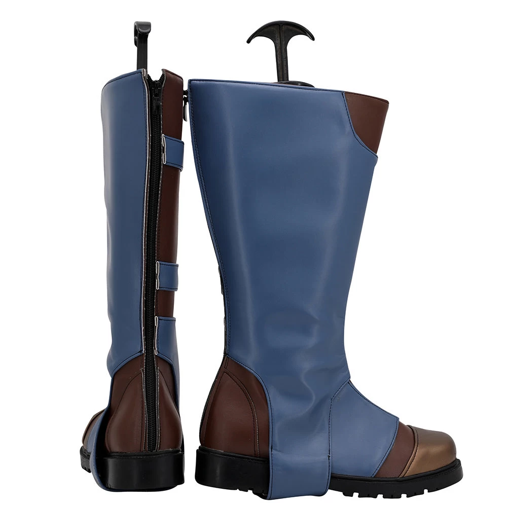 Valorant Cypher Grey Shoes Cosplay Boots 6 Valorant Cypher Grey Shoes Cosplay Boots - Image 4