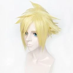 Final Fantasy VII Remake FF7 Cloud Strife Golden Cosplay Wig 9 Final Fantasy VII Remake FF7 Cloud Strife Golden Cosplay Wig -Cosplay Shop 3 2f6ba529 8baf 44cc ba4b fa9abfd30ae2