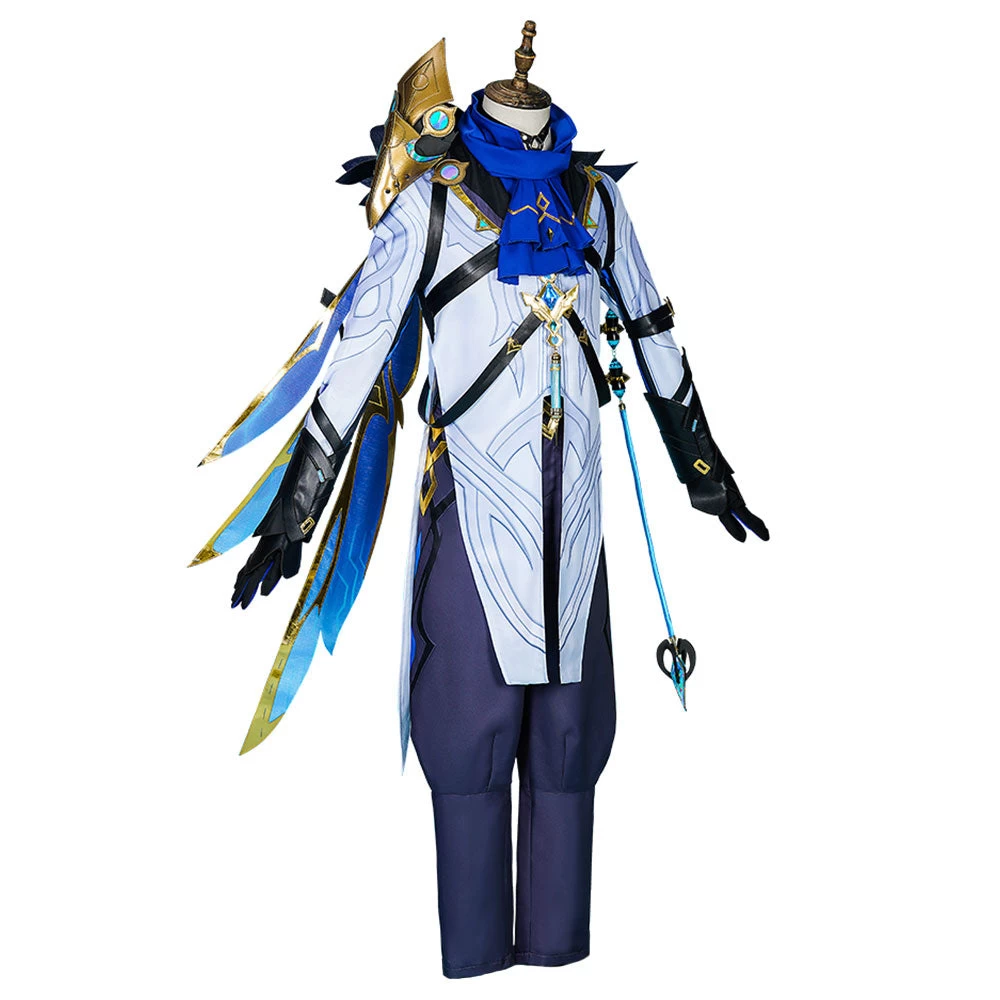 Genshin Impact Fatui Il The Doctor Cosplay Costume 5 Genshin Impact Fatui Il The Doctor Cosplay Costume - Image 3