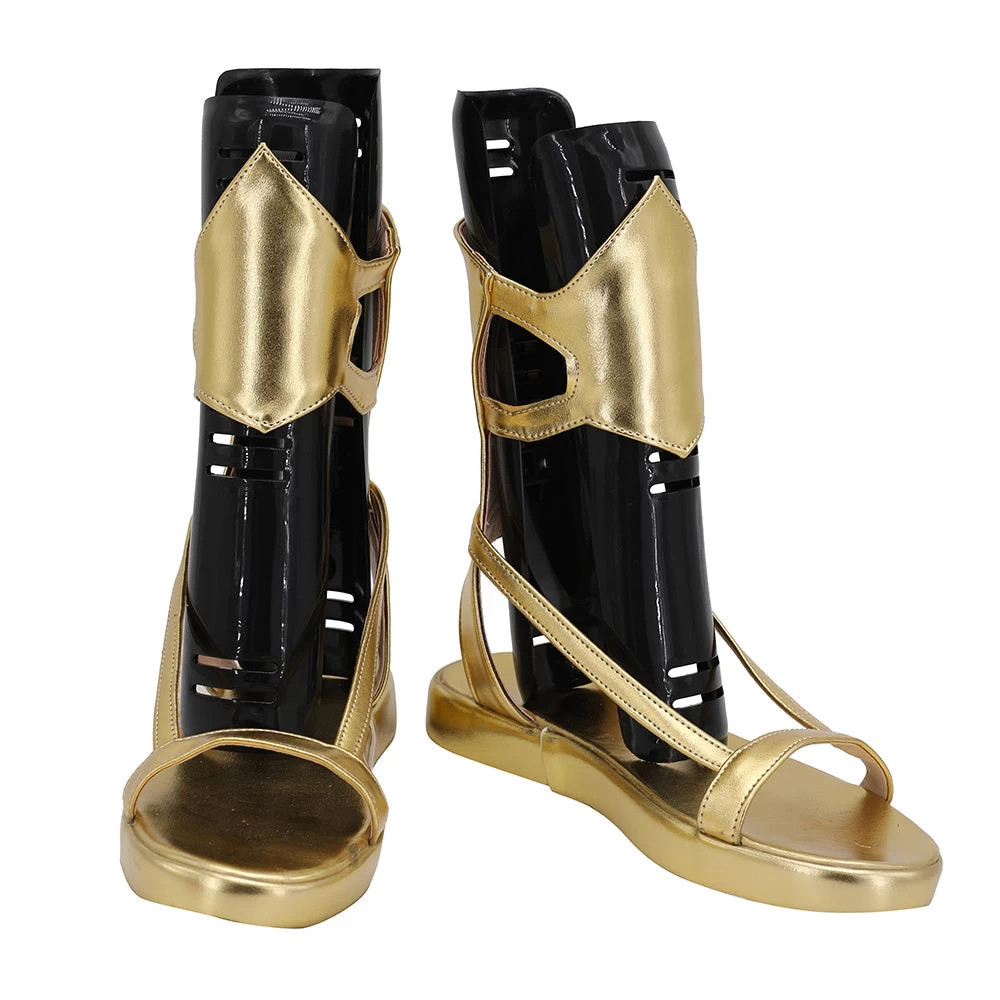 Fate Grand Order FGO Saber Dioscuri Castor Goden Cosplay Shoes 5 Fate Grand Order FGO Saber Dioscuri Castor Goden Cosplay Shoes - Image 3