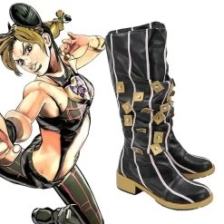 Jojo'S Bizarre Adventure: Stone Ocean Cujoh Jolyne Black Shoes Cosplay Boots -Cosplay Shop 3 802eaf9d 79e4 4cc5 860a 828a4d2c3f54