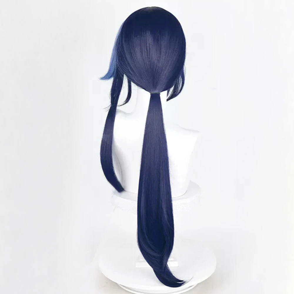 Genshin Impact Clorinde Blue Cosplay Wig 5 Genshin Impact Clorinde Blue Cosplay Wig - Image 3