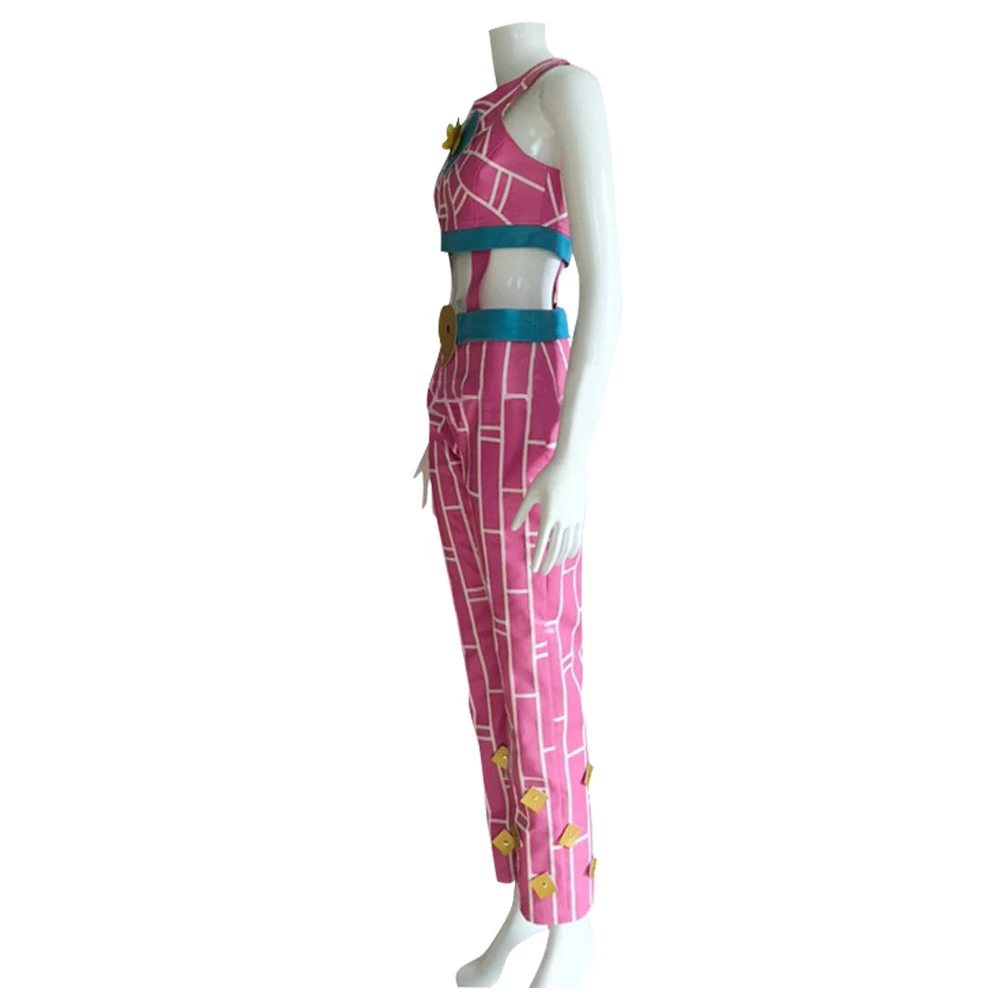 JoJo's Bizarre Adventure Jolyne Cujoh Cosplay Costume New Edition 5 JoJo's Bizarre Adventure Jolyne Cujoh Cosplay Costume New Edition - Image 3