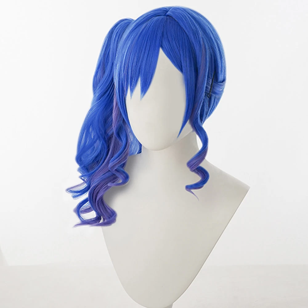 Azur Lane St. Louis Luxury Handle Blue Cosplay Wig 5 Azur Lane St. Louis Luxury Handle Blue Cosplay Wig - Image 3