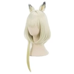 Arknights Kal'tsit Green White Cosplay Wig - Wig + Ears 7 Arknights Kal'tsit Green White Cosplay Wig - Wig + Ears -Cosplay Shop 3 d408e1fc 0462 4b62 9d02 23d8e06b46fe