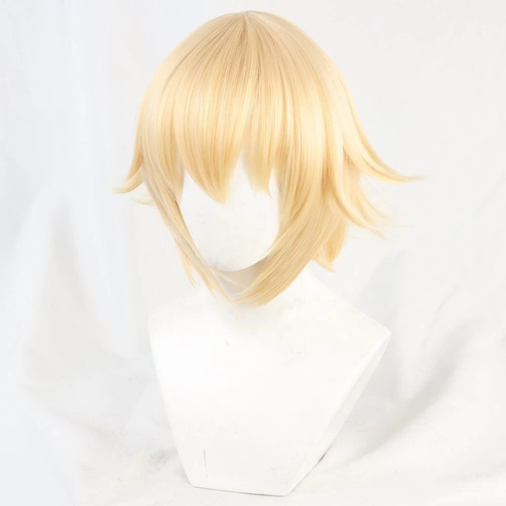 Genshin Impact Dainsleif Golden Cosplay Wig 5 Genshin Impact Dainsleif Golden Cosplay Wig - Image 3