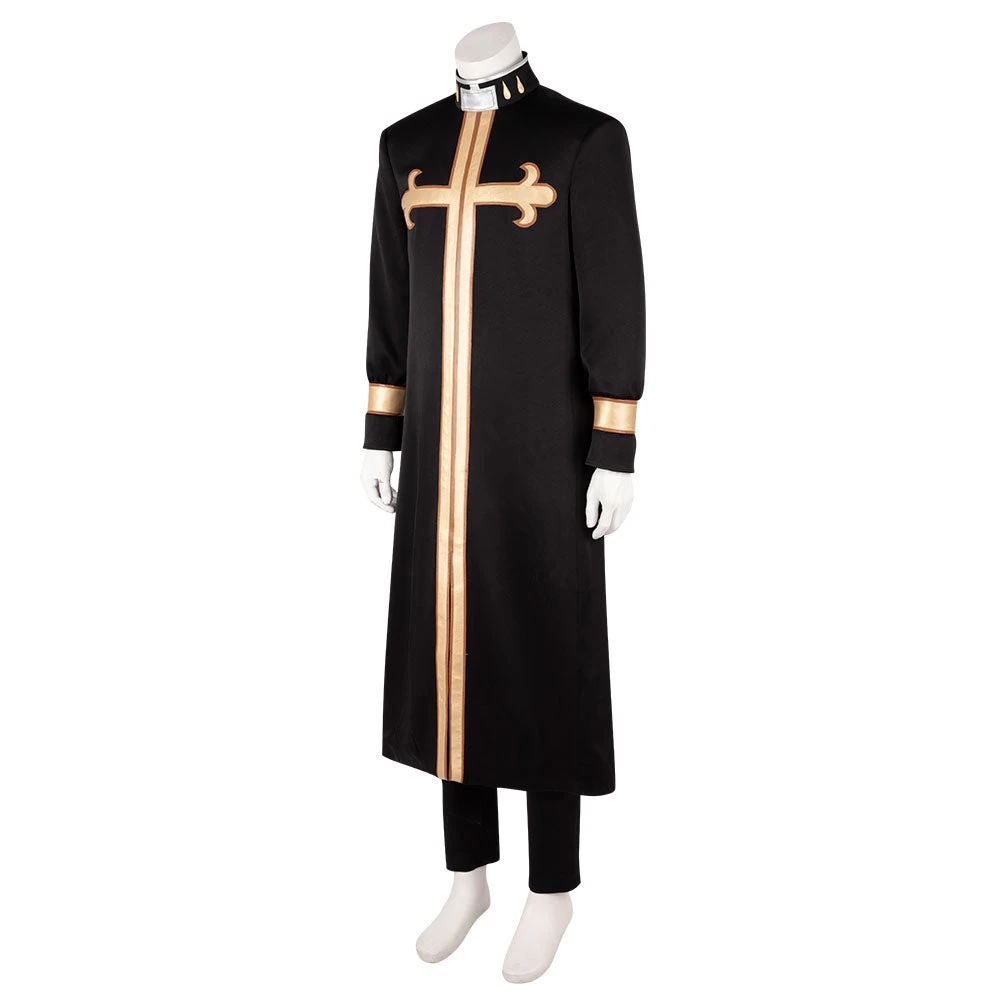 JoJo's Bizarre Adventure: Stone Ocean Anime Enrico Pucci Cosplay Costume 5 JoJo's Bizarre Adventure: Stone Ocean Anime Enrico Pucci Cosplay Costume - Image 3