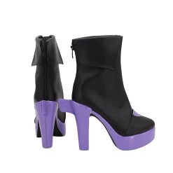 Fate Grand Order Mash Kyrielight Black Purple Cosplay Shoes -Cosplay Shop 3 e5b52a4b f1a2 4849 a647 79186480f79b