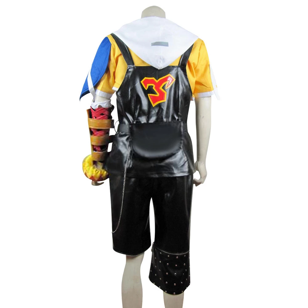 Final Fantasy X FF10 FFX Tidus Cosplay Costume 5 Final Fantasy X FF10 FFX Tidus Cosplay Costume - Image 3