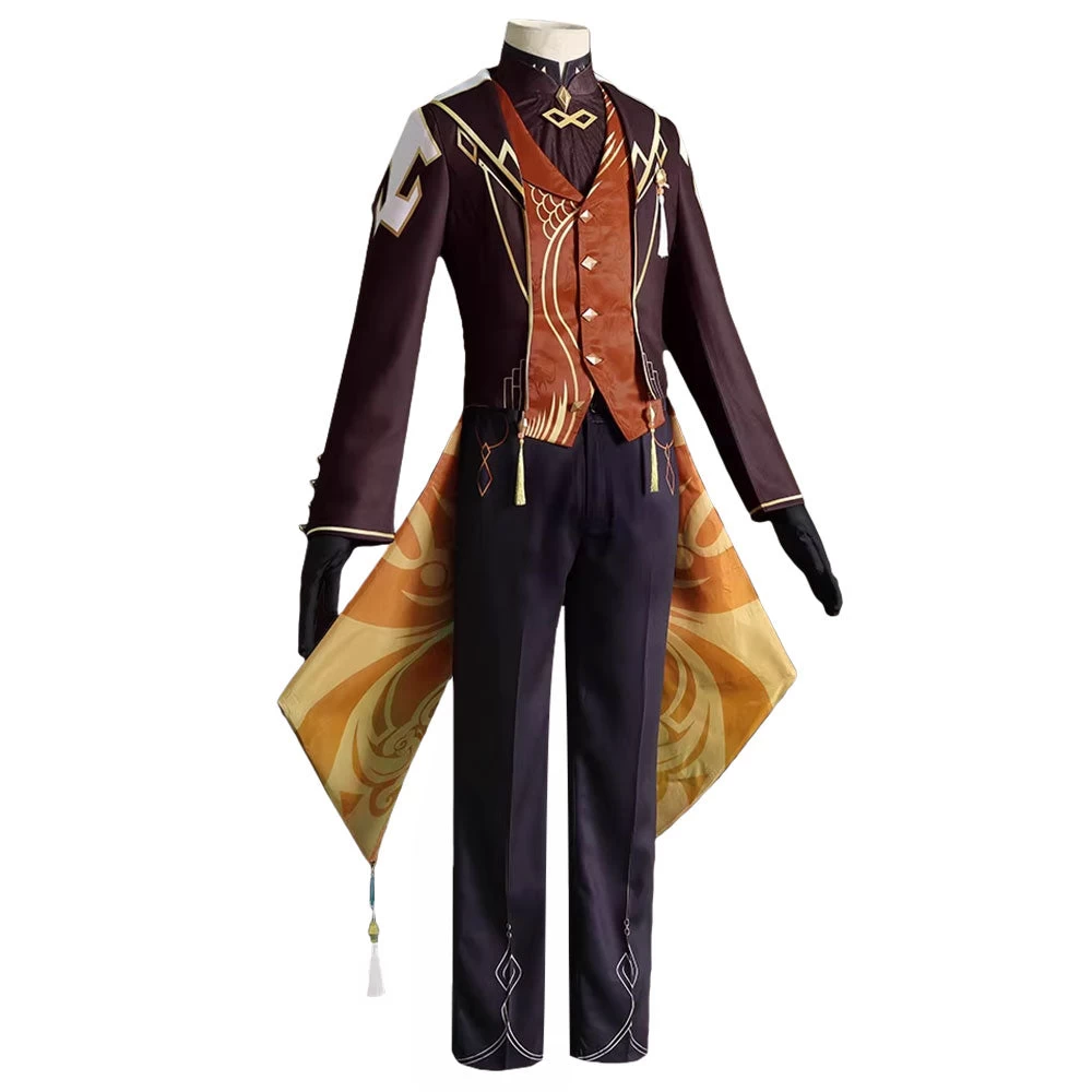 Genshin Impact 2023 Concert Zhongli Cosplay Costume 5 Genshin Impact 2023 Concert Zhongli Cosplay Costume - Image 3