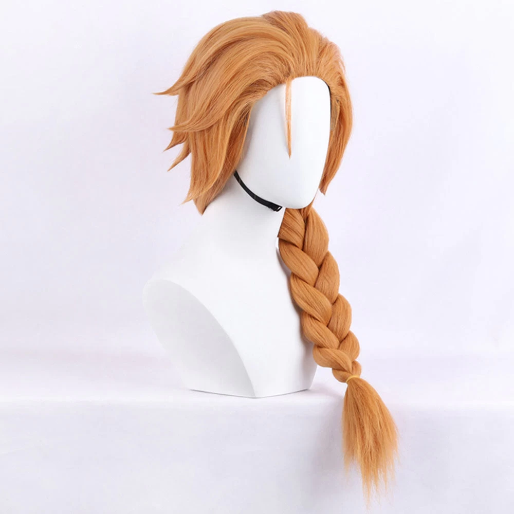 Valorant Skye Orange Cosplay Wig 5 Valorant Skye Orange Cosplay Wig - Image 3