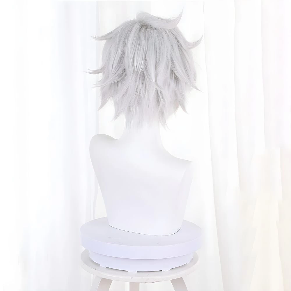 Hell's Paradise Jigokuraku Gabimaru White Cosplay Wig 4 Hell's Paradise Jigokuraku Gabimaru White Cosplay Wig - Image 2