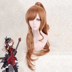 BanG Dream! Roselia Imai Lisa Orange Cosplay Wig