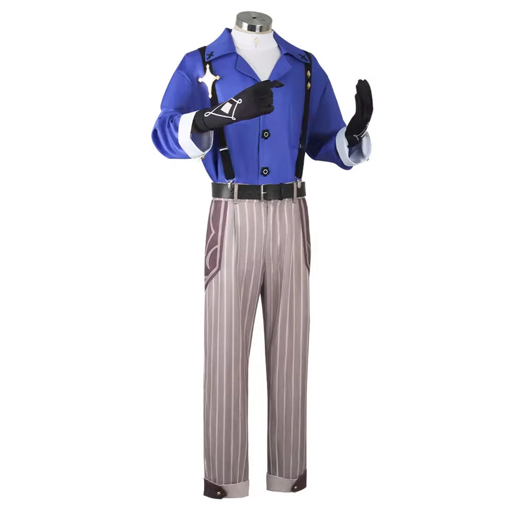 Genshin Impact M&G Stationery Albedo Cosplay Costume 6 Genshin Impact M&G Stationery Albedo Cosplay Costume - Image 4