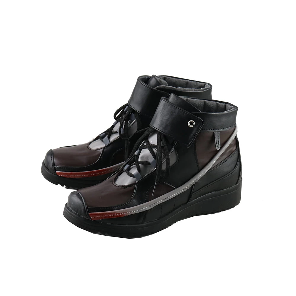 Girls Frontline M200 Black Brown Cosplay Shoes 6 Girls Frontline M200 Black Brown Cosplay Shoes - Image 4