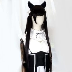 Azur Lane Atago Black Cosplay Wig - Wig + Ears -Cosplay Shop 4 4f284b57 e41d 4e47 9927 e4fa1a245445