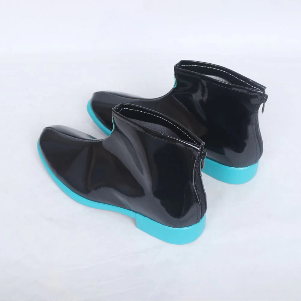 Vocaloid Hatsune Miku Black Cosplay Shoes - A Edition 6 Vocaloid Hatsune Miku Black Cosplay Shoes - A Edition - Image 4