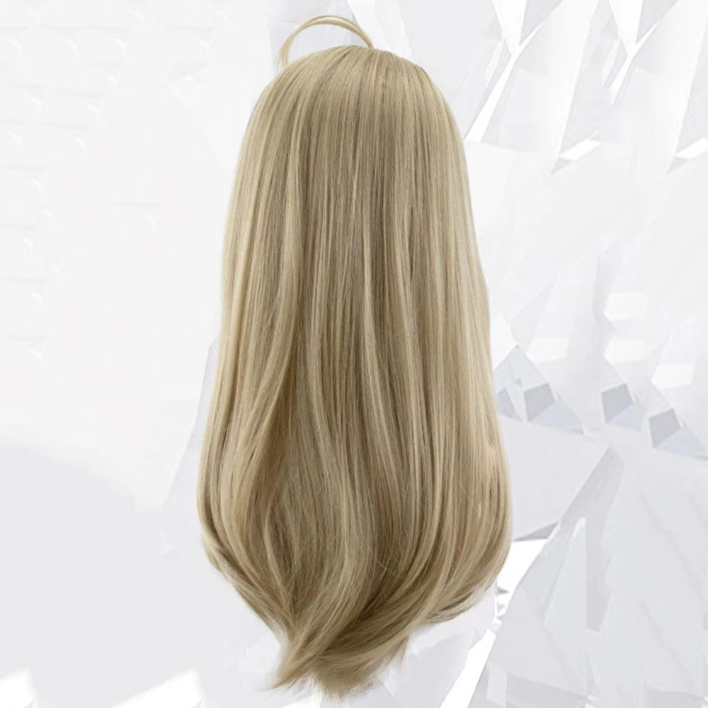 Danganronpa V3: Killing Harmony Akamatsu Kaede Yellow Cosplay Wig 6 Danganronpa V3: Killing Harmony Akamatsu Kaede Yellow Cosplay Wig - Image 4