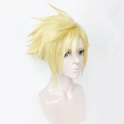 Final Fantasy VII Remake FF7 Cloud Strife Golden Cosplay Wig 10 Final Fantasy VII Remake FF7 Cloud Strife Golden Cosplay Wig -Cosplay Shop 4 890972eb fa26 408f b4d0 bb3f10feaca2