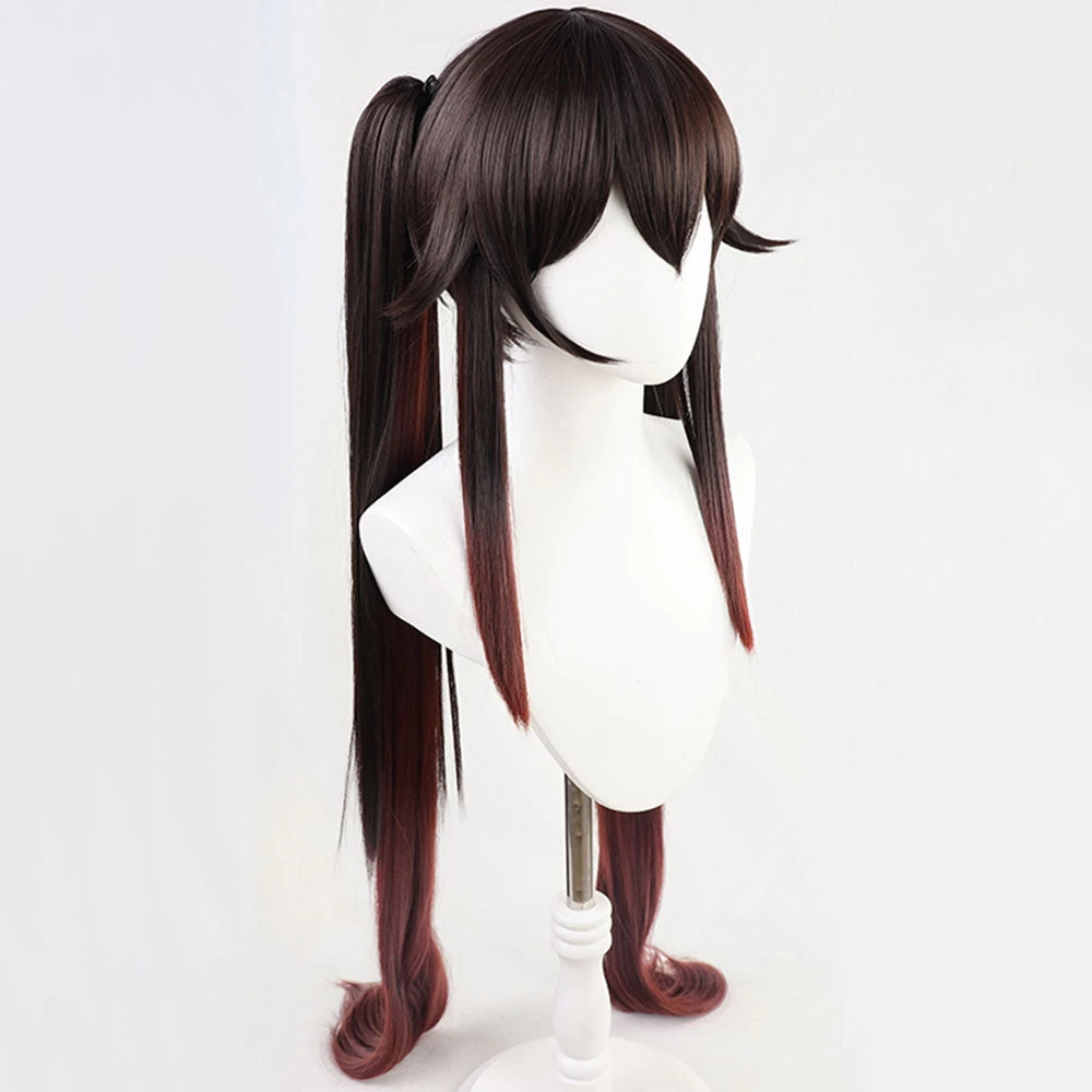 Genshin Impact Hu Tao Black Cosplay Wig 6 Genshin Impact Hu Tao Black Cosplay Wig - Image 4