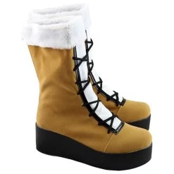Girls' Frontline Stechkin APS Brown Cosplay Boots -Cosplay Shop 4 a83e1454 382b 4211 963e 1701717ef1a0