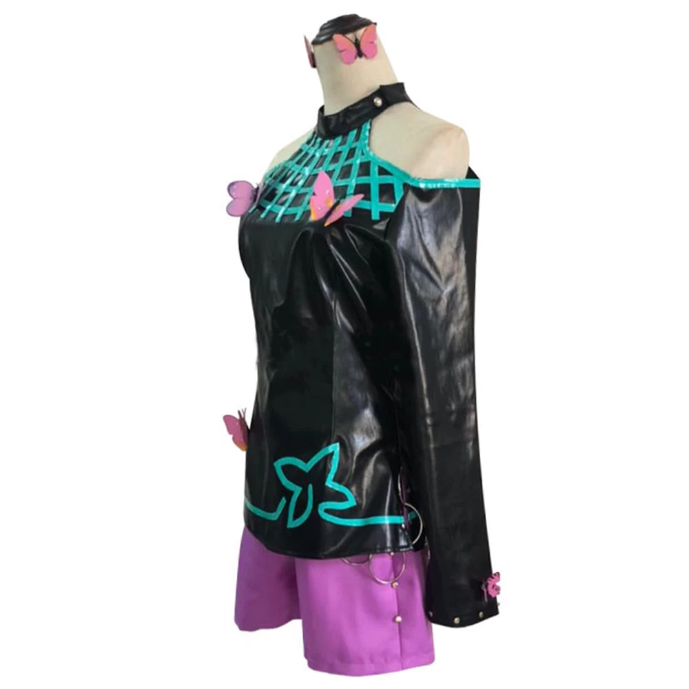 JoJo's Bizarre Adventure: Eyes Of Heaven Jolyne Cujoh Cosplay Costume 5 JoJo's Bizarre Adventure: Eyes Of Heaven Jolyne Cujoh Cosplay Costume - Image 3