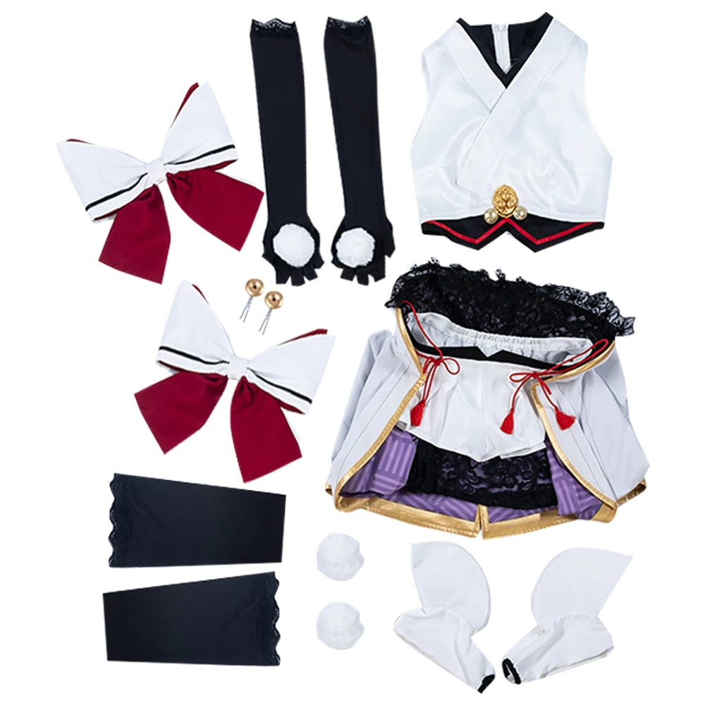 Fate Grand Order Lancer Ibaraki Douji Stage 3 Cosplay Costume 6 Fate Grand Order Lancer Ibaraki Douji Stage 3 Cosplay Costume - Image 4