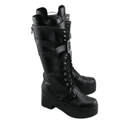 Girls' Frontline K11 Gun And Bullet Black Shoes Cosplay Boots -Cosplay Shop 4 c875cf1e 80c8 4ef8 8fe6 cbc3eaf076f5