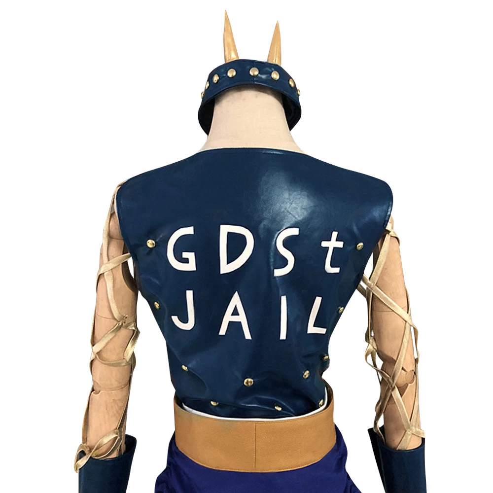Jojo'S Bizarre Adventure: Stone Ocean Narciso Anasui Male Cosplay Costume 6 Jojo'S Bizarre Adventure: Stone Ocean Narciso Anasui Male Cosplay Costume - Image 4