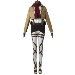 Attack On Titan Shingeki No Kyojin Mikasa Akkaman Mikasa Ackerman 104th Cadet Corps Cosplay Costume - No Boots 16 Attack On Titan Shingeki No Kyojin Mikasa Akkaman Mikasa Ackerman 104th Cadet Corps Cosplay Costume - No Boots -Cosplay Shop 4 e64f17d3 bc26 47dc 9c10 11987c545bc3