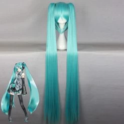 Vocaloid Hatsune Miku Water Blue Cosplay Wig