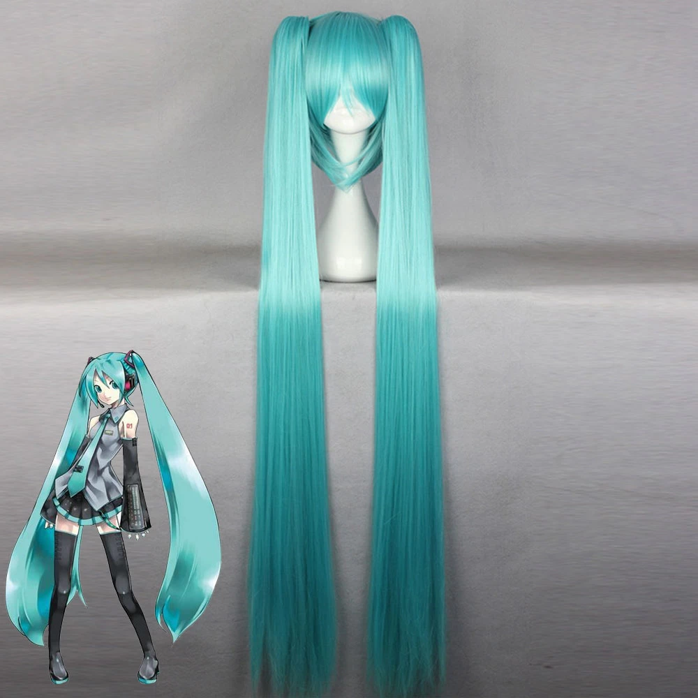 Vocaloid Hatsune Miku Water Blue Cosplay Wig 3 Vocaloid Hatsune Miku Water Blue Cosplay Wig