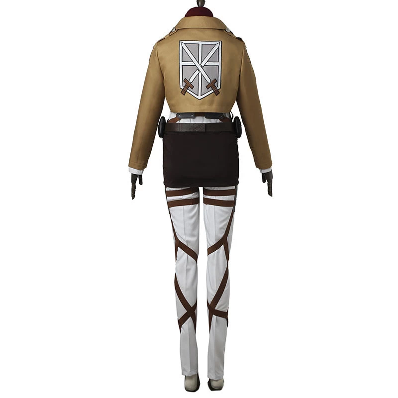 Attack On Titan Shingeki No Kyojin Mikasa Akkaman Mikasa Ackerman 104th Cadet Corps Cosplay Costume - No Boots 7 Attack On Titan Shingeki No Kyojin Mikasa Akkaman Mikasa Ackerman 104th Cadet Corps Cosplay Costume - No Boots - Image 5