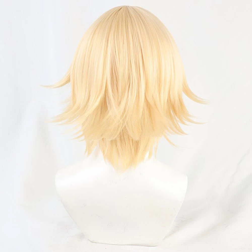 Genshin Impact Dainsleif Golden Cosplay Wig 7 Genshin Impact Dainsleif Golden Cosplay Wig - Image 5