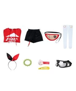 Genshin Impact Amber Pizza Hut Halloween Cosplay Costume -Cosplay Shop 5 176a58ad 0239 4b29 8d0a bef3ac0c68fd