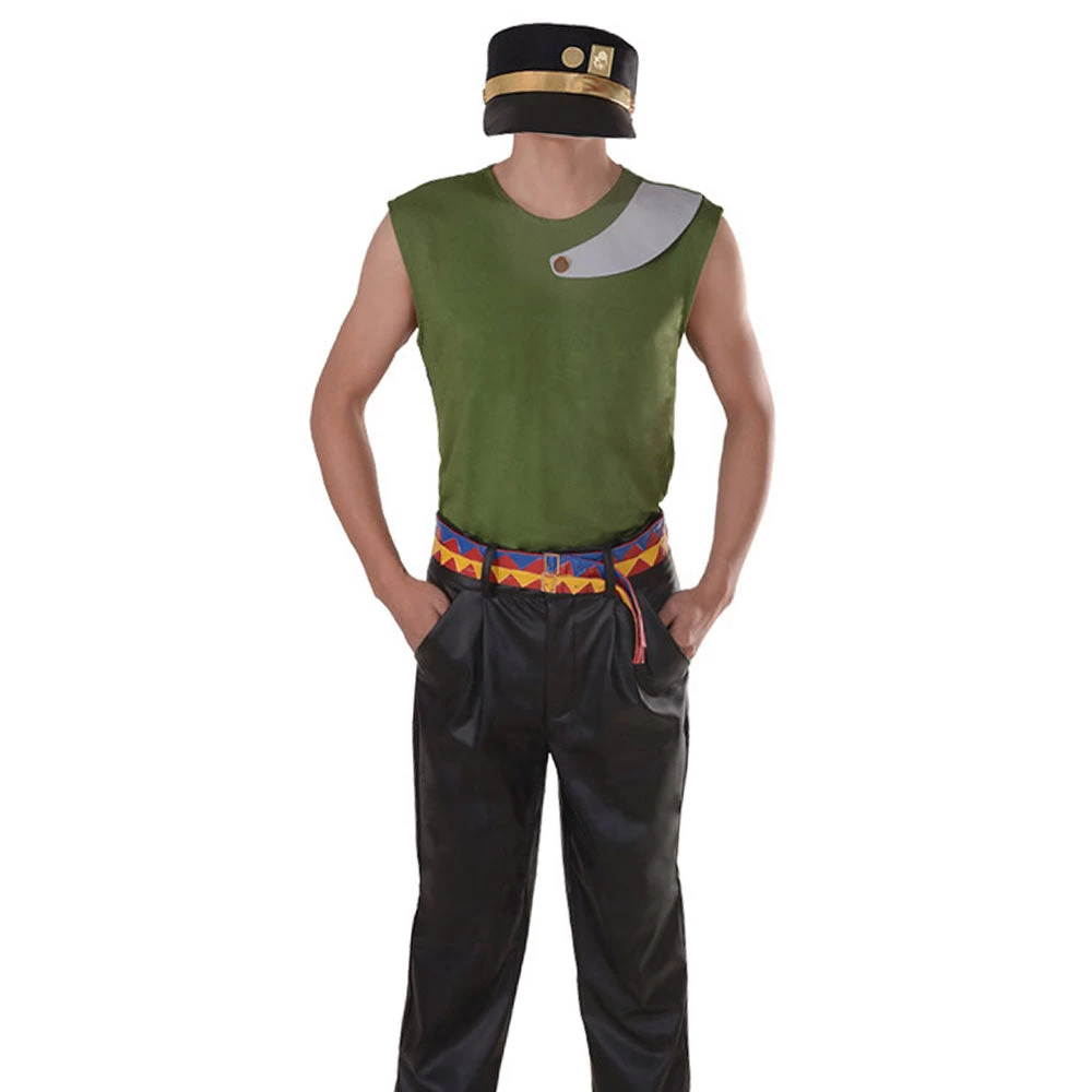 JoJo's Bizarre Adventure Kujo Jotaro Green Vest Cosplay Costume 7 JoJo's Bizarre Adventure Kujo Jotaro Green Vest Cosplay Costume - Image 5