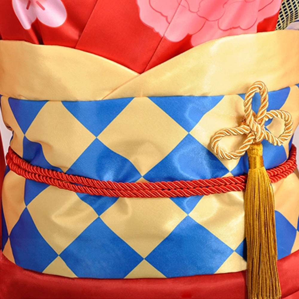 Vocaloid Hatsune Miku Kimono Yukata Cosplay Costume 7 Vocaloid Hatsune Miku Kimono Yukata Cosplay Costume - Image 5