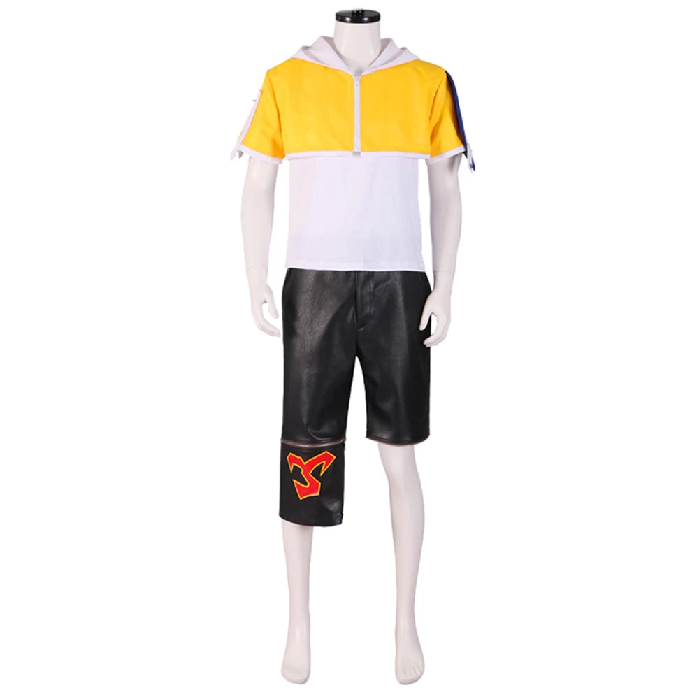 Final Fantasy X FF10 FFX Tidus Cosplay Costume 7 Final Fantasy X FF10 FFX Tidus Cosplay Costume - Image 5