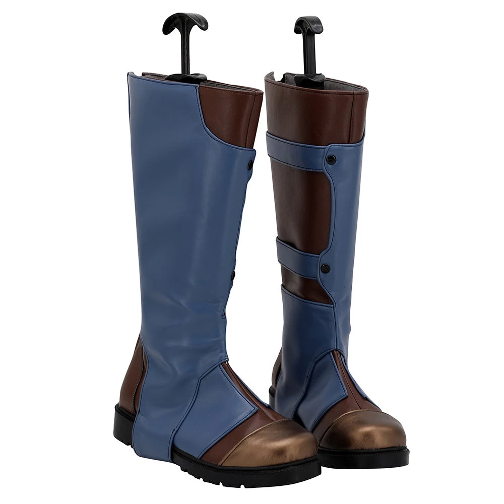 Valorant Cypher Grey Shoes Cosplay Boots 3 Valorant Cypher Grey Shoes Cosplay Boots