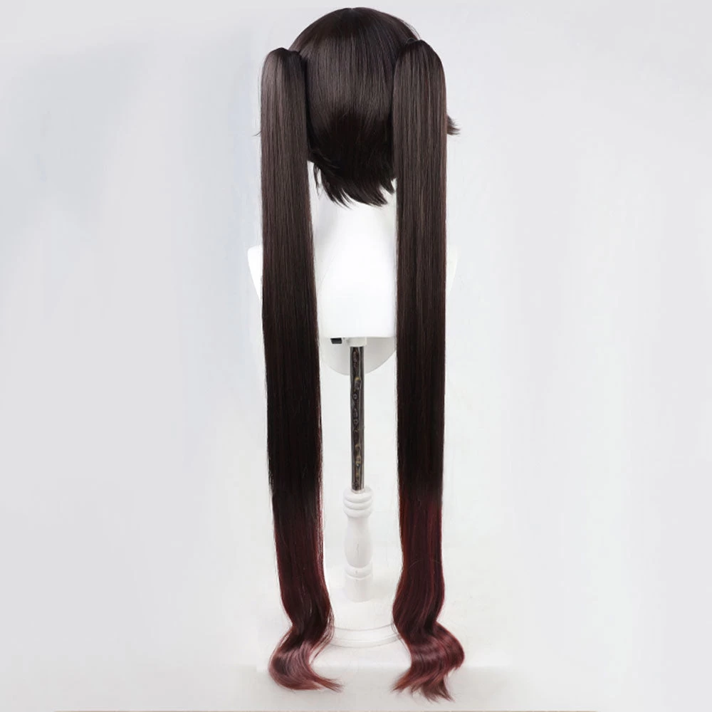 Genshin Impact Hu Tao Black Cosplay Wig 7 Genshin Impact Hu Tao Black Cosplay Wig - Image 5