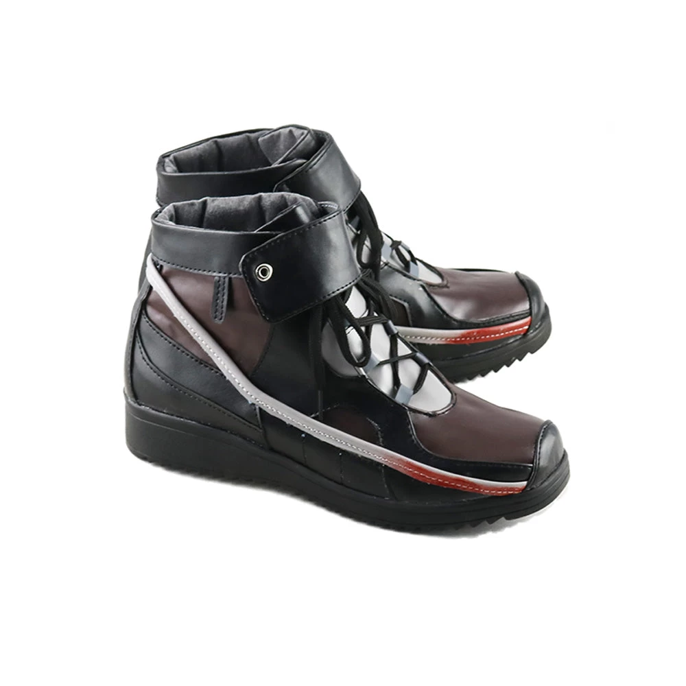 Girls Frontline M200 Black Brown Cosplay Shoes 7 Girls Frontline M200 Black Brown Cosplay Shoes - Image 5