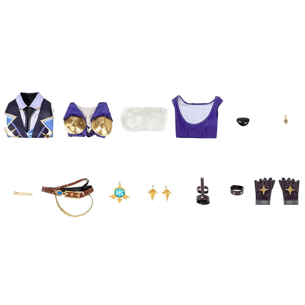 Genshin Impact Kaeya Cosplay Costume New Edition 8 Genshin Impact Kaeya Cosplay Costume New Edition - Image 6