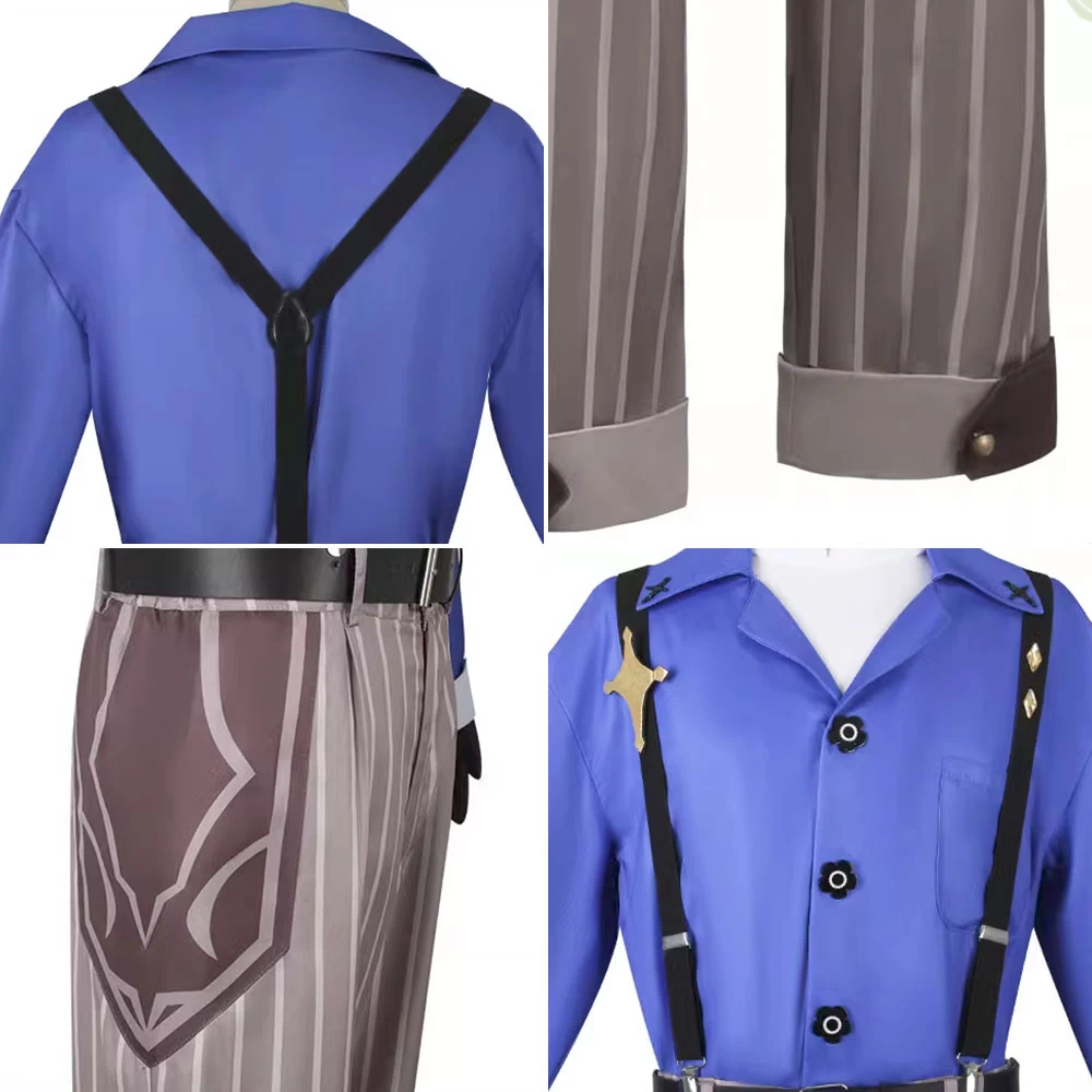 Genshin Impact M&G Stationery Albedo Cosplay Costume 8 Genshin Impact M&G Stationery Albedo Cosplay Costume - Image 6