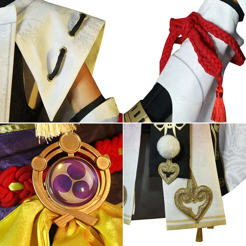 Genshin Impact Kujou Sara Cosplay Costume 11 Genshin Impact Kujou Sara Cosplay Costume - Image 9
