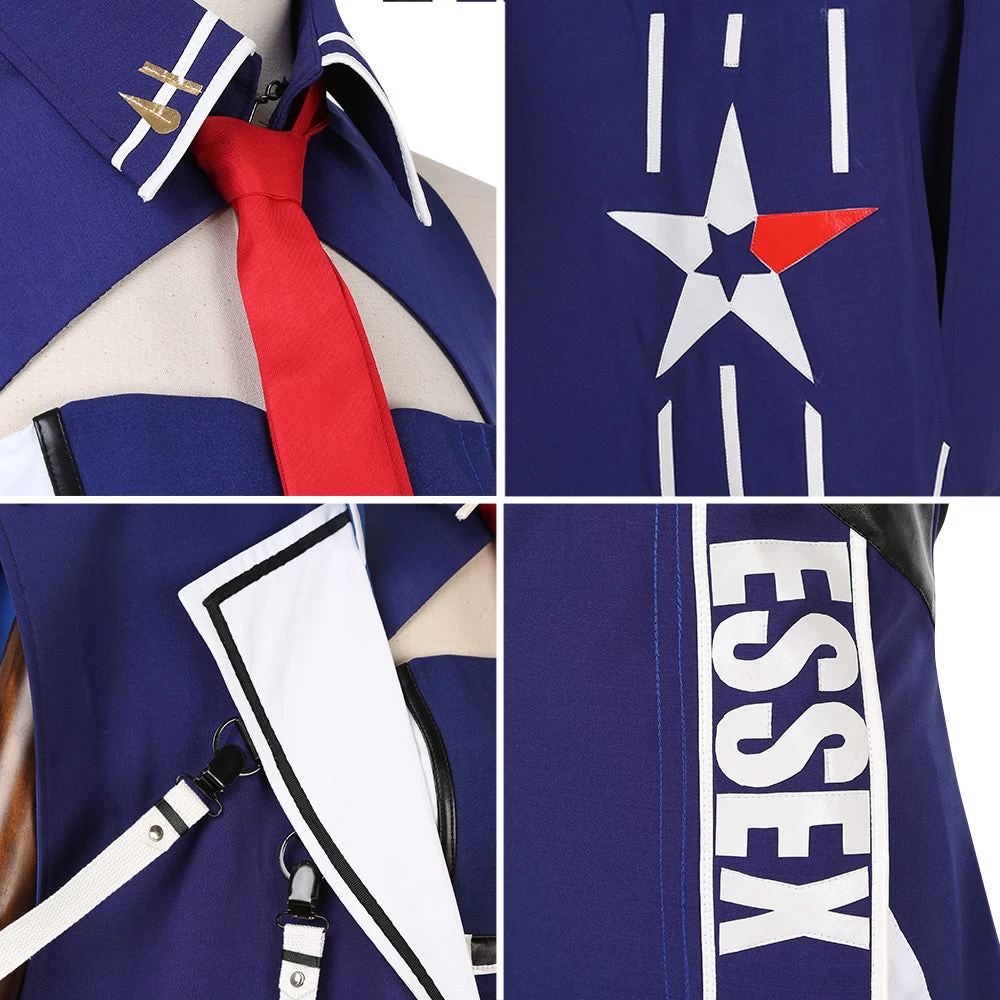 Azur Lane Essex Cosplay Costume 11 Azur Lane Essex Cosplay Costume - Image 9