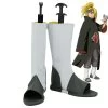 Akatsuki Deidara From Naruto Halloween White Shoes Cosplay Boots -Cosplay Shop AkatsukiDeidarafromNarutoHalloweenWhiteCosplayShoes